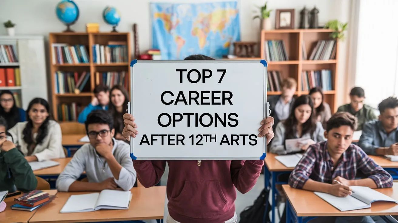 Top 7 career options after 12th arts